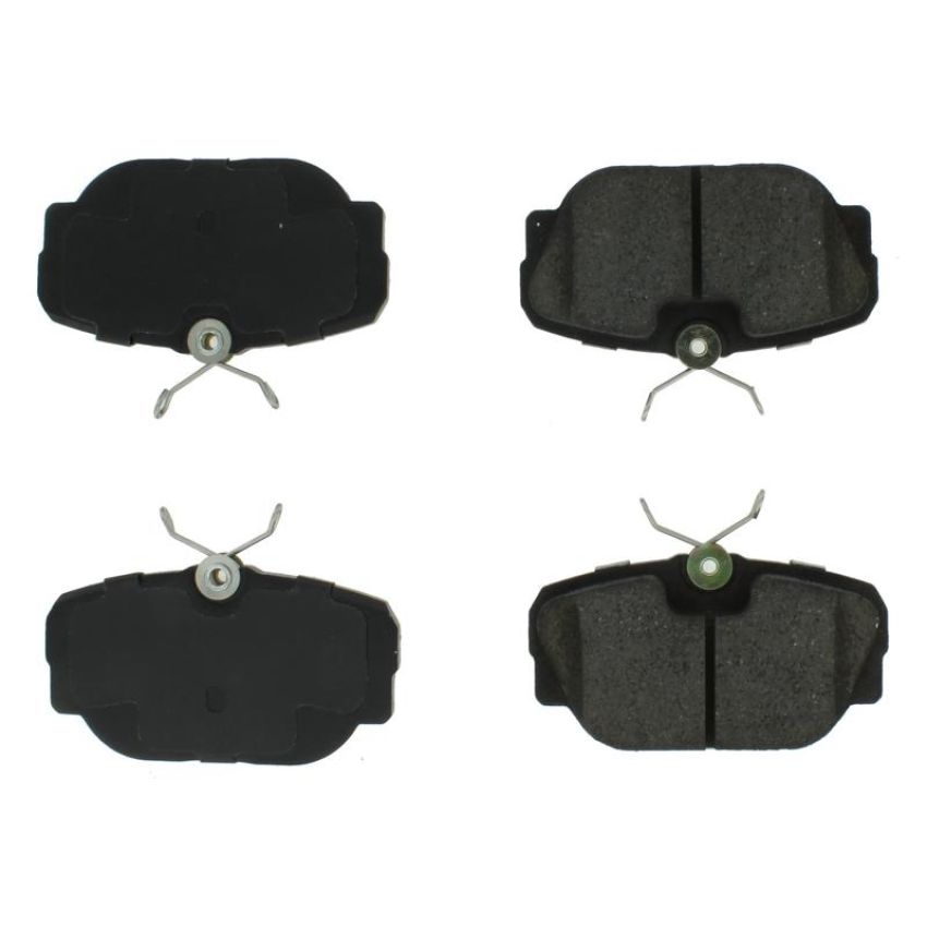 CENTRIC PARTS 102.04930 C-Tek Semi-Metallic Brake Pads with Shims