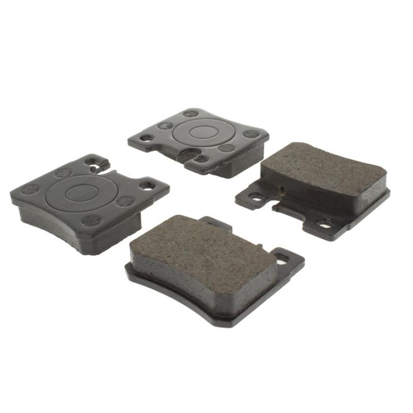 CENTRIC PARTS 102.04950 C-Tek Semi-Metallic Brake Pads with Shims