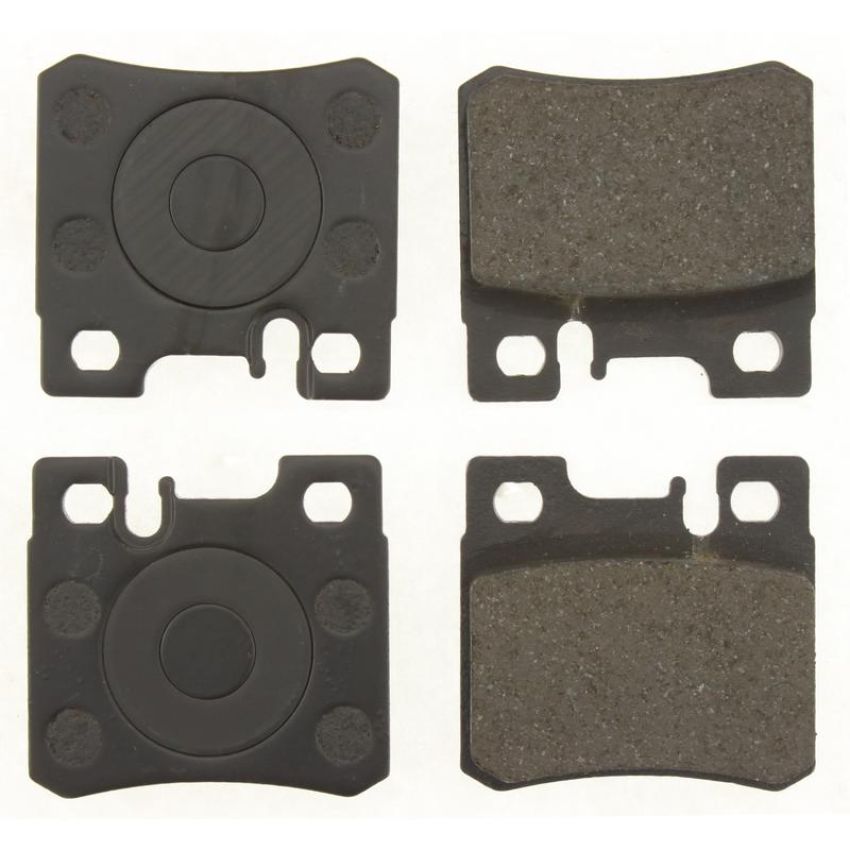 CENTRIC PARTS 102.04950 C-Tek Semi-Metallic Brake Pads with Shims