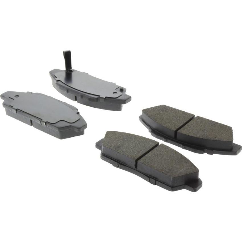 CENTRIC PARTS 102.04960 C-Tek Semi-Metallic Brake Pads with Shims
