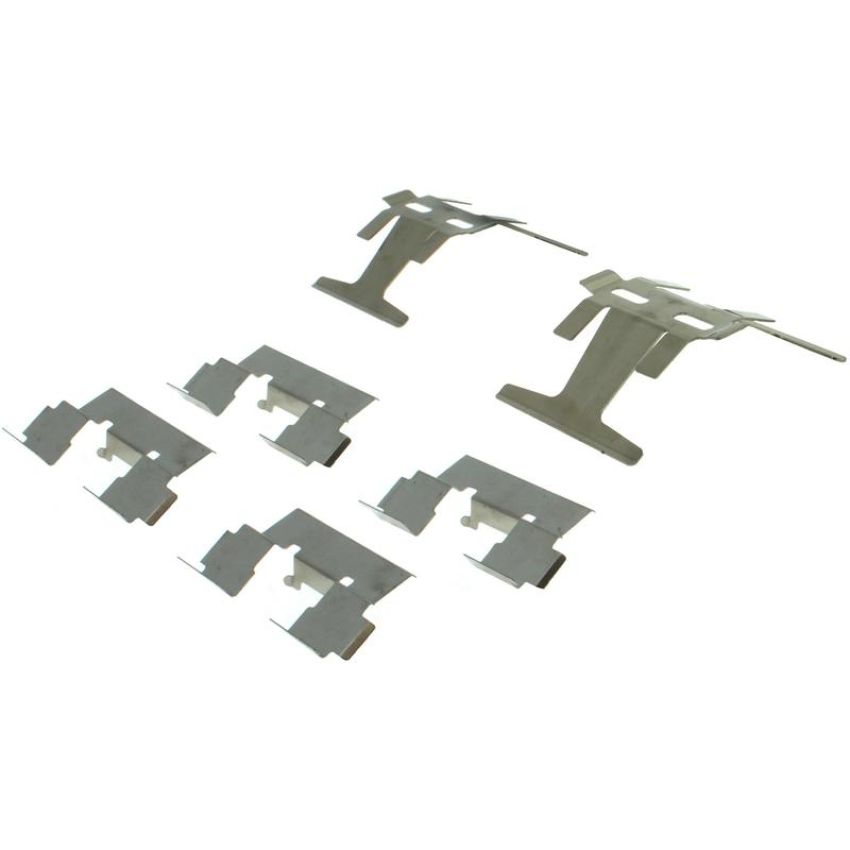 CENTRIC PARTS 102.04960 C-Tek Semi-Metallic Brake Pads with Shims