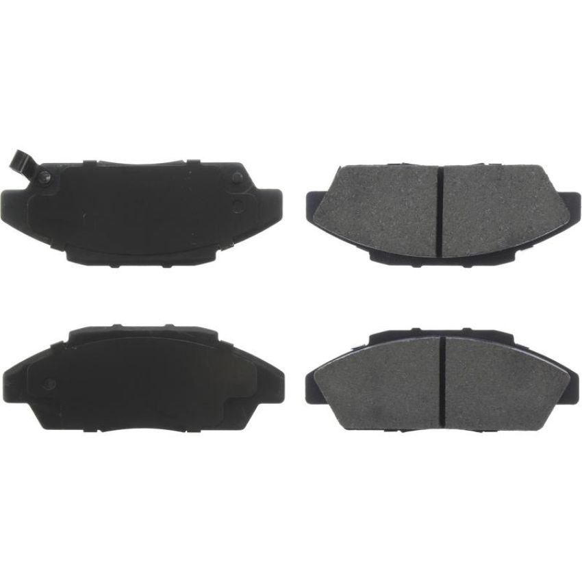 CENTRIC PARTS 102.04960 C-Tek Semi-Metallic Brake Pads with Shims