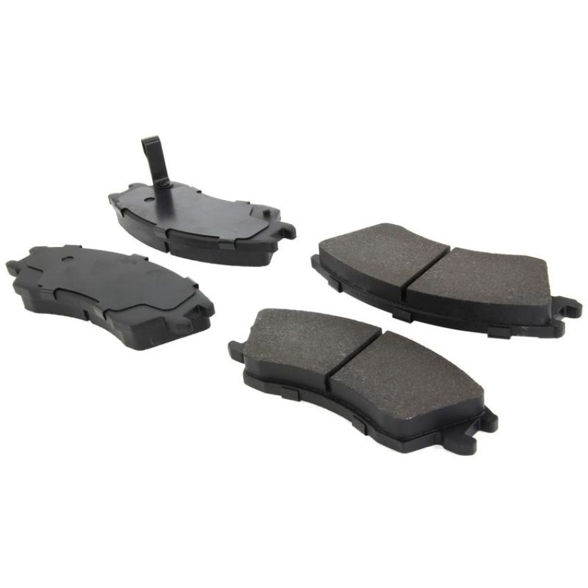 CENTRIC PARTS 102.04980 C-Tek Semi-Metallic Brake Pads with Shims