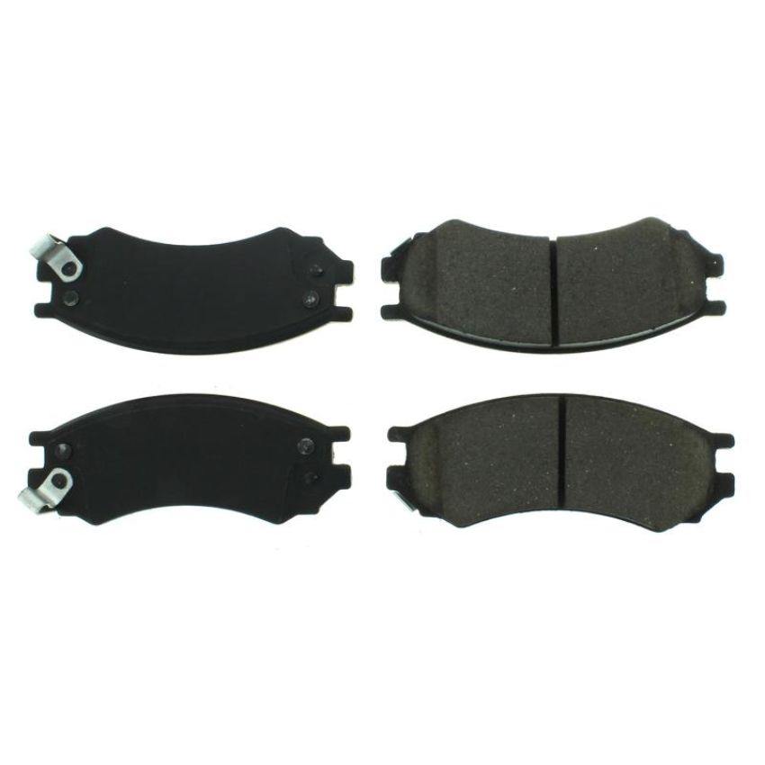 CENTRIC PARTS 102.05070 C-Tek Semi-Metallic Brake Pads with Shims