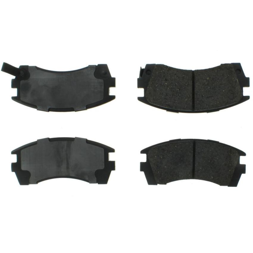 CENTRIC PARTS 102.05090 C-Tek Semi-Metallic Brake Pads with Shims