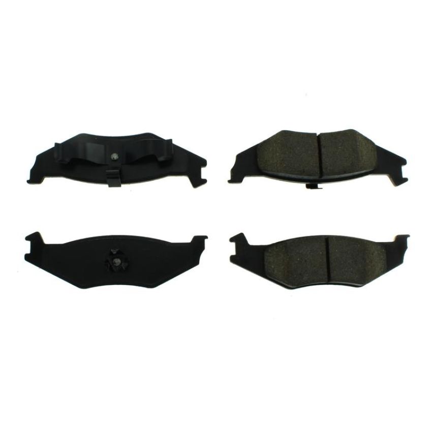 CENTRIC PARTS 102.05120 C-Tek Semi-Metallic Brake Pads with Shims