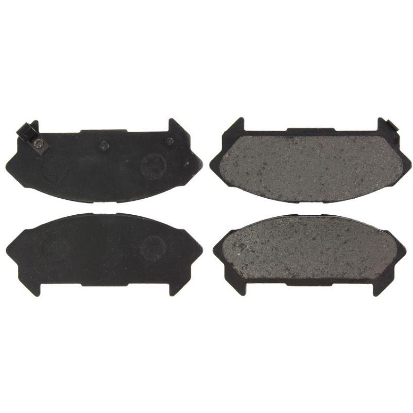 CENTRIC PARTS 102.05150 C-Tek Semi-Metallic Brake Pads with Shims