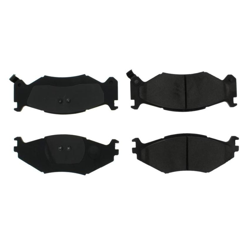CENTRIC PARTS 102.05220 C-Tek Semi-Metallic Brake Pads with Shims