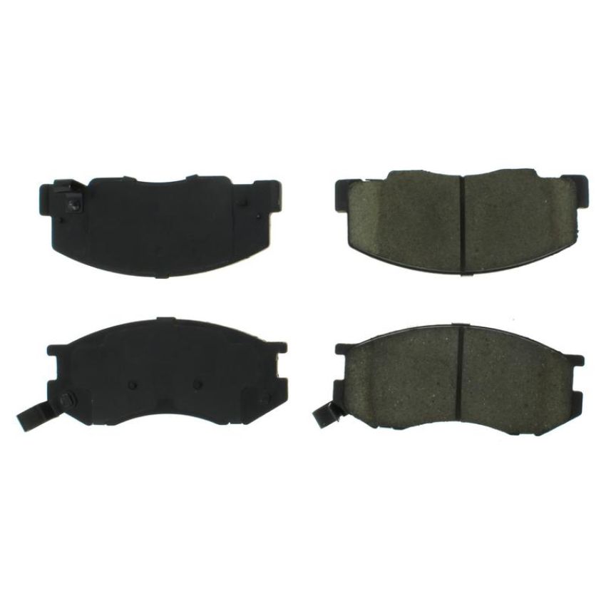 CENTRIC PARTS 102.05270 C-Tek Semi-Metallic Brake Pads with Shims