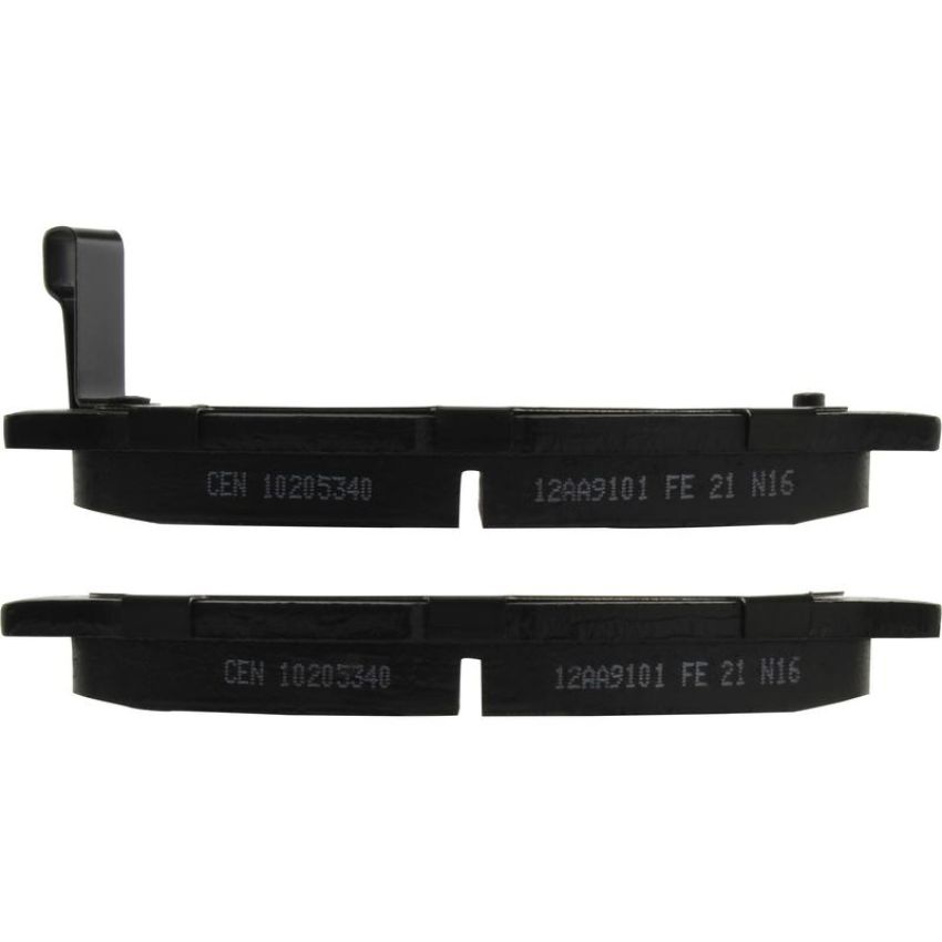 CENTRIC PARTS 102.05340 C-Tek Semi-Metallic Brake Pads with Shims