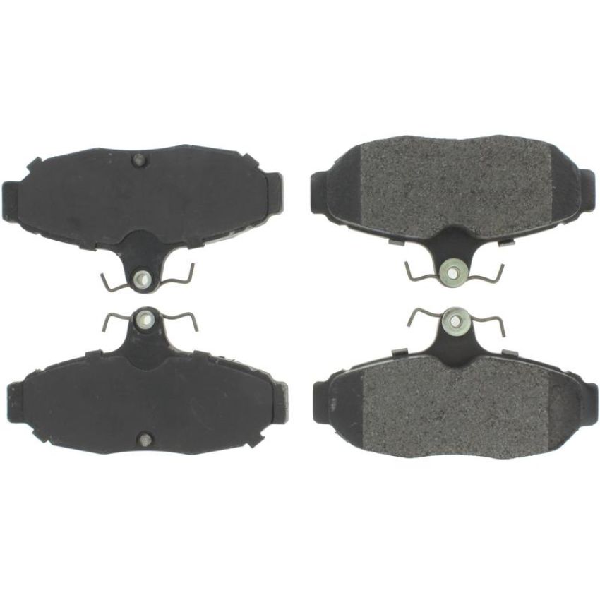 CENTRIC PARTS 102.05450 C-Tek Semi-Metallic Brake Pads with Shims