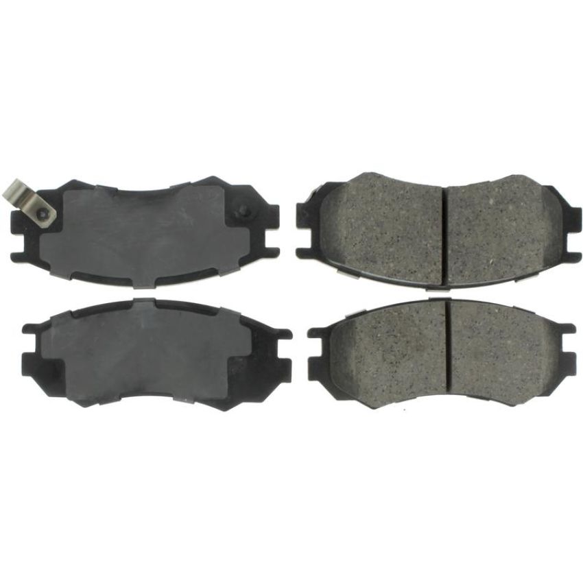CENTRIC PARTS 102.05490 C-Tek Semi-Metallic Brake Pads with Shims