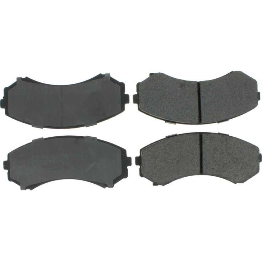 CENTRIC PARTS 102.05500 C-Tek Semi-Metallic Brake Pads with Shims