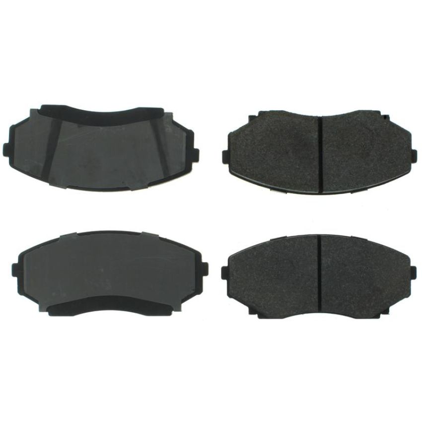 CENTRIC PARTS 102.05510 C-Tek Semi-Metallic Brake Pads with Shims