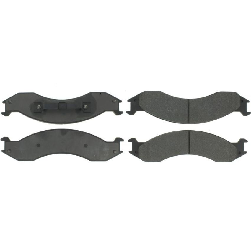 CENTRIC PARTS 102.05570 C-Tek Semi-Metallic Brake Pads with Shims