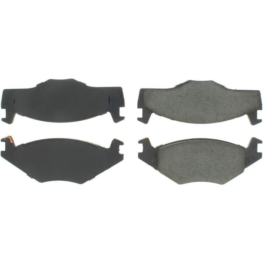 CENTRIC PARTS 102.05690 C-Tek Semi-Metallic Brake Pads with Shims