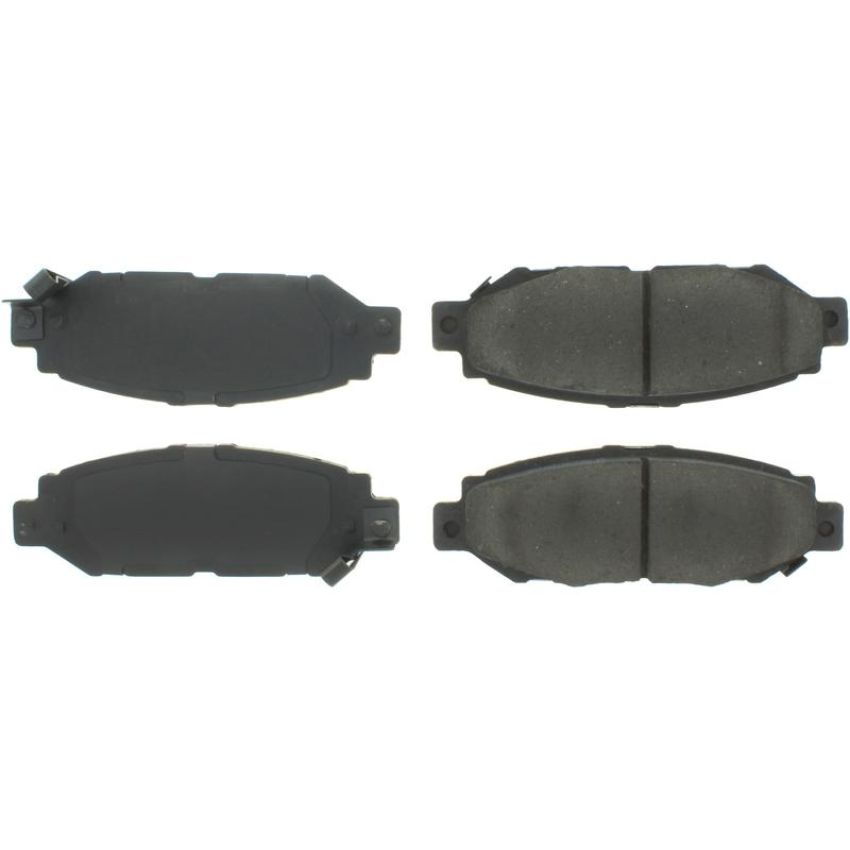 CENTRIC PARTS 102.05720 C-Tek Semi-Metallic Brake Pads with Shims