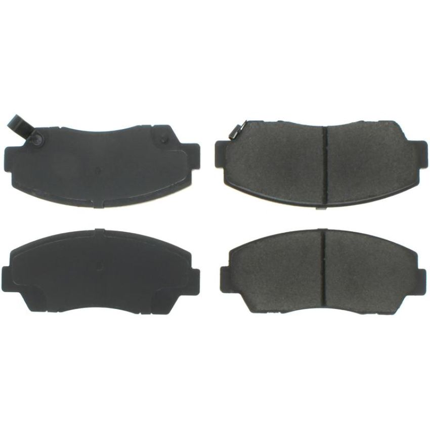 CENTRIC PARTS 102.05740 C-Tek Semi-Metallic Brake Pads with Shims