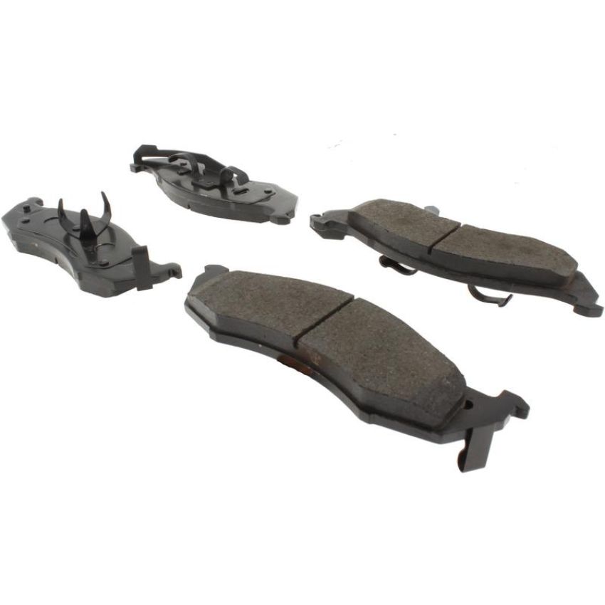 CENTRIC PARTS 102.05760 C-Tek Semi-Metallic Brake Pads with Shims