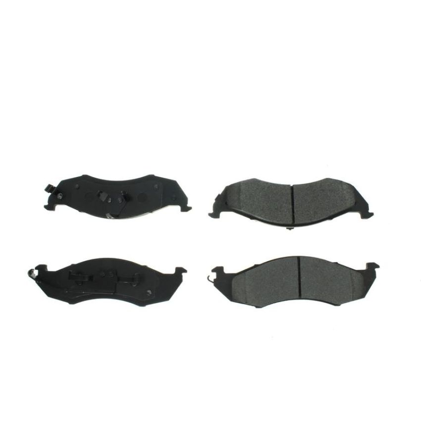 CENTRIC PARTS 102.05760 C-Tek Semi-Metallic Brake Pads with Shims