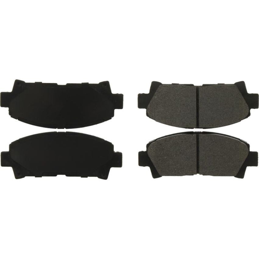 CENTRIC PARTS 102.05820 C-Tek Semi-Metallic Brake Pads with Shims
