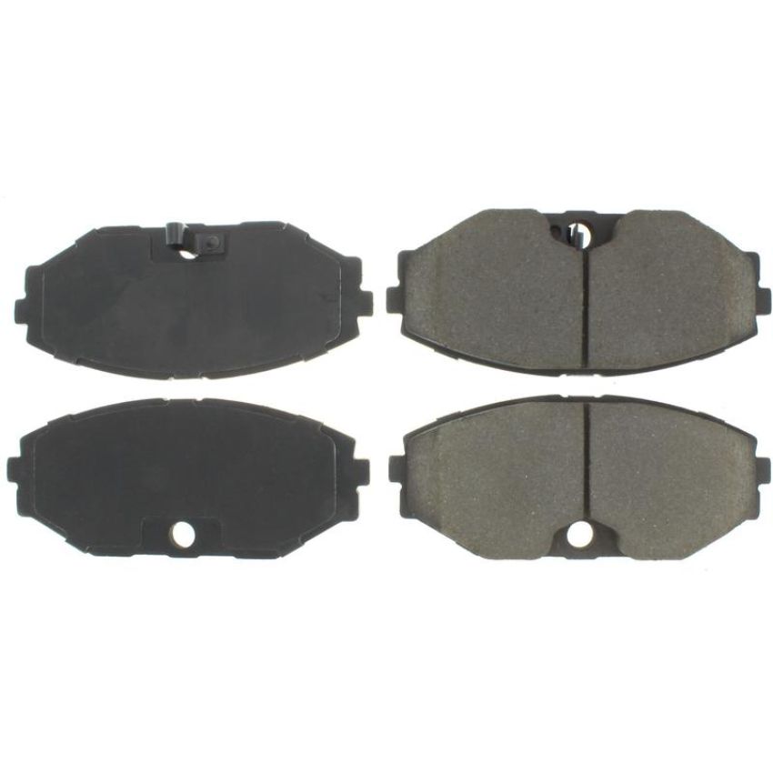 CENTRIC PARTS 102.05870 C-Tek Semi-Metallic Brake Pads with Shims