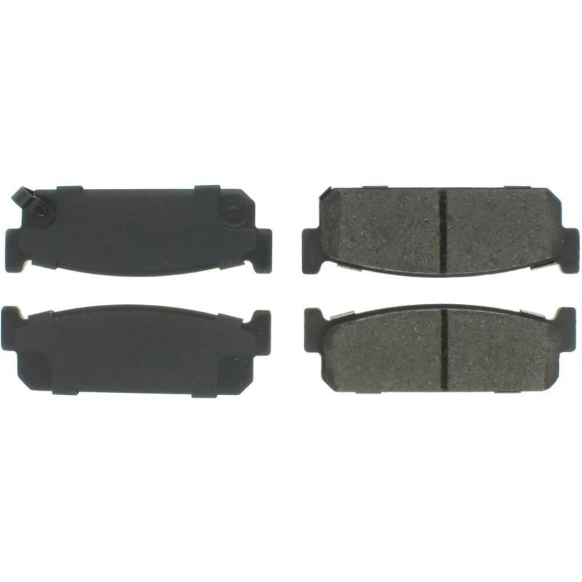 CENTRIC PARTS 102.05880 C-Tek Semi-Metallic Brake Pads with Shims