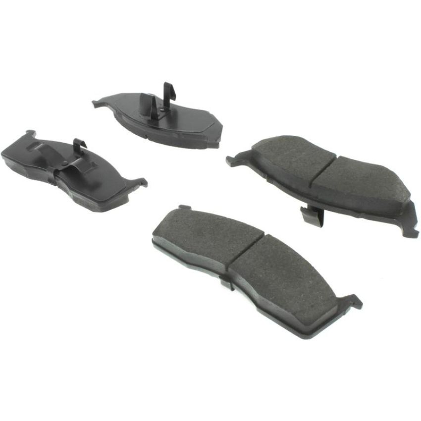 CENTRIC PARTS 102.05910 C-Tek Semi-Metallic Brake Pads with Shims