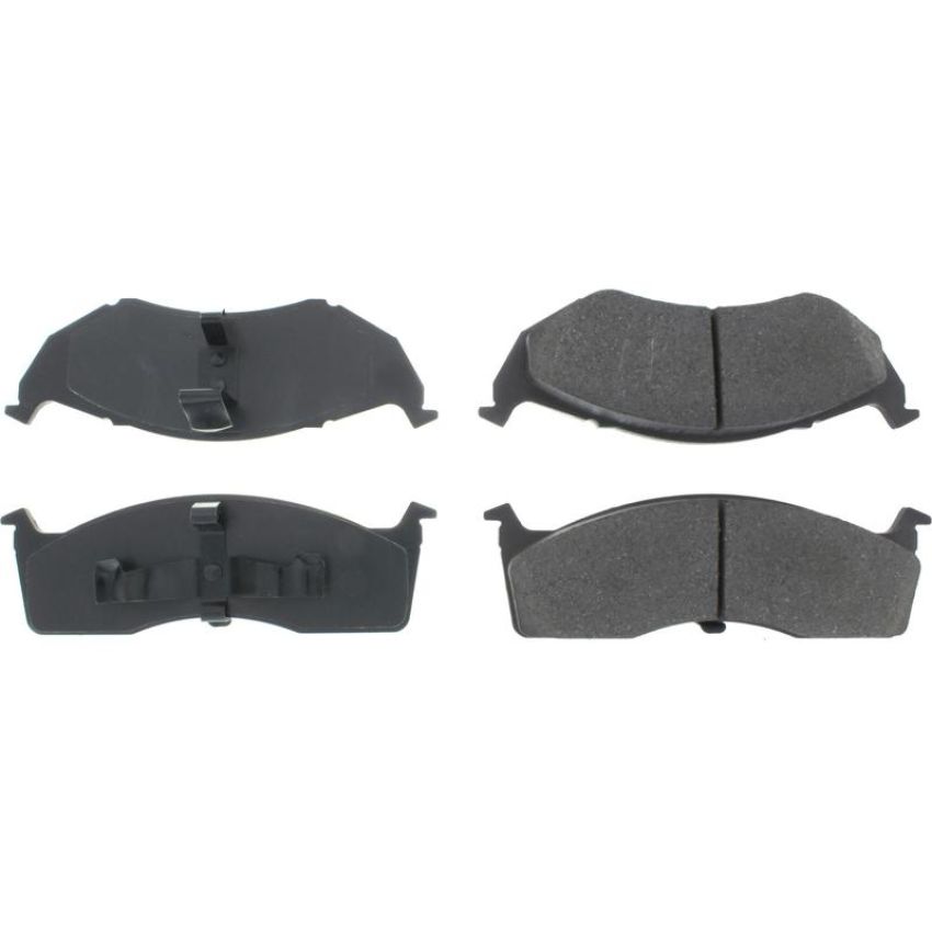 CENTRIC PARTS 102.05910 C-Tek Semi-Metallic Brake Pads with Shims