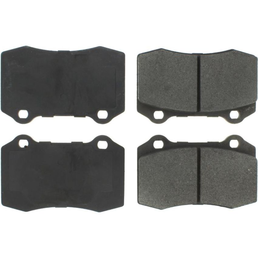 CENTRIC PARTS 102.05920 C-Tek Semi-Metallic Brake Pads with Shims