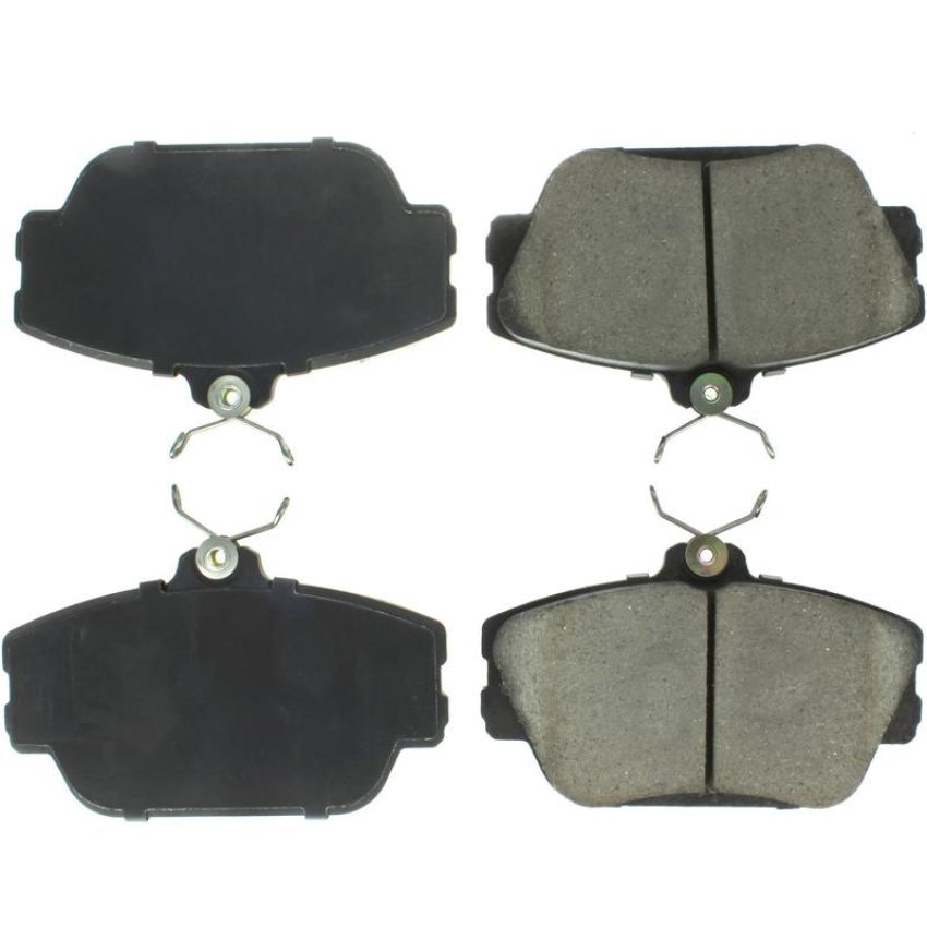 CENTRIC PARTS 102.05980 C-Tek Semi-Metallic Brake Pads with Shims