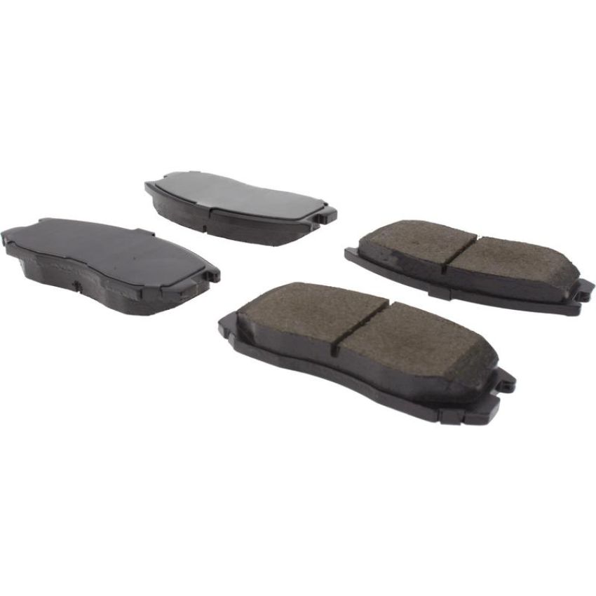 CENTRIC PARTS 102.06020 C-Tek Semi-Metallic Brake Pads with Shims