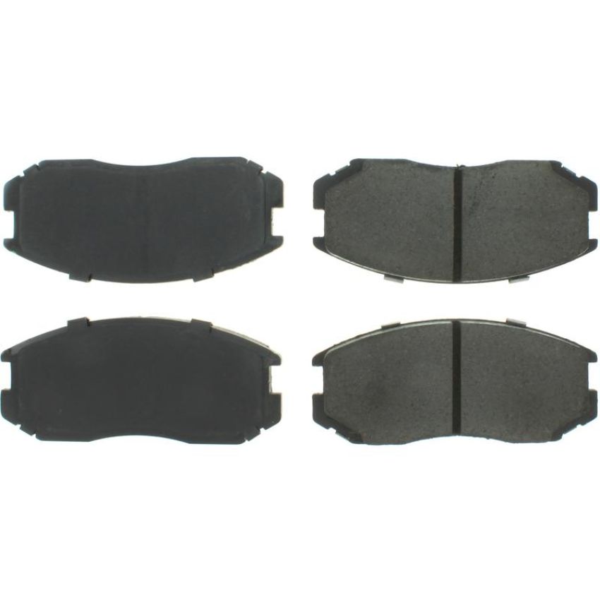 CENTRIC PARTS 102.06020 C-Tek Semi-Metallic Brake Pads with Shims