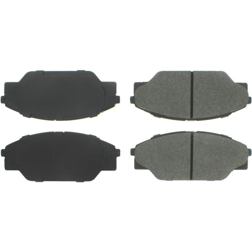 CENTRIC PARTS 102.06050 C-Tek Semi-Metallic Brake Pads with Shims