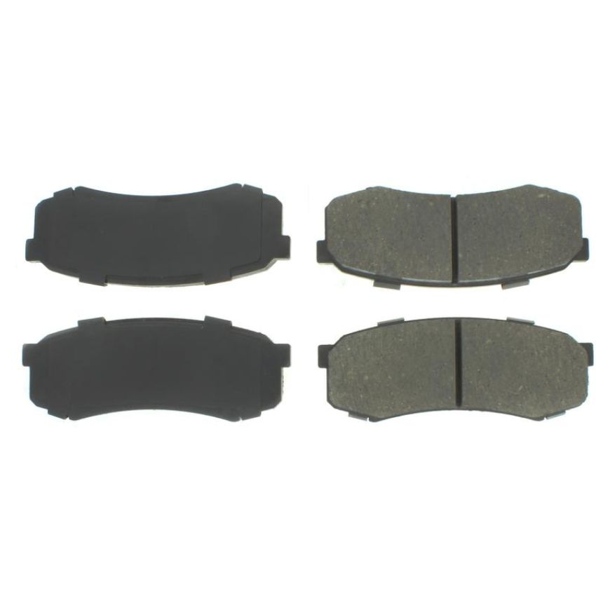 CENTRIC PARTS 102.06060 C-Tek Semi-Metallic Brake Pads with Shims