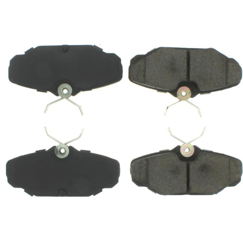 CENTRIC PARTS 102.06100 C-Tek Semi-Metallic Brake Pads with Shims