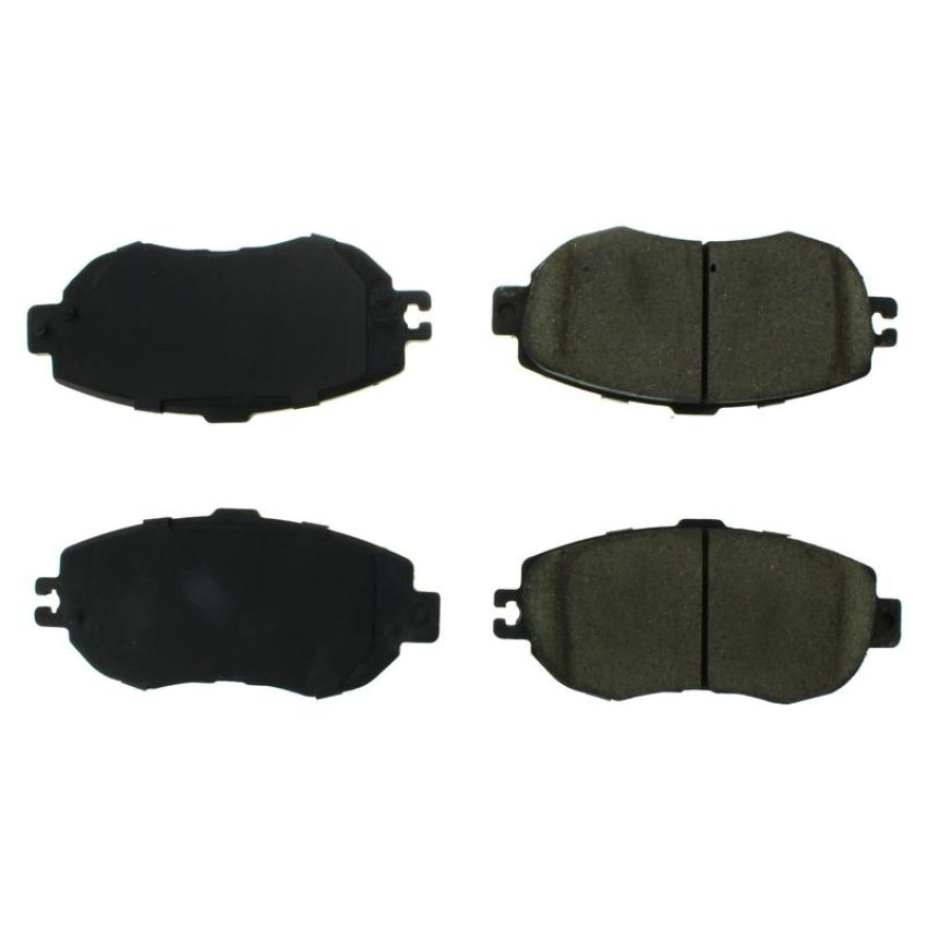 CENTRIC PARTS 102.06120 C-Tek Semi-Metallic Brake Pads with Shims