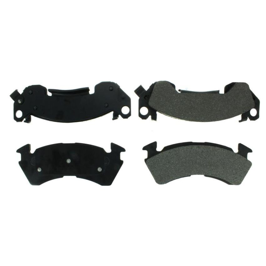 CENTRIC PARTS 102.06140 C-Tek Semi-Metallic Brake Pads with Shims