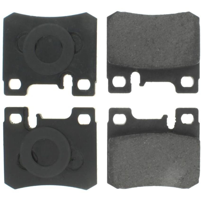 CENTRIC PARTS 102.06200 C-Tek Semi-Metallic Brake Pads with Shims