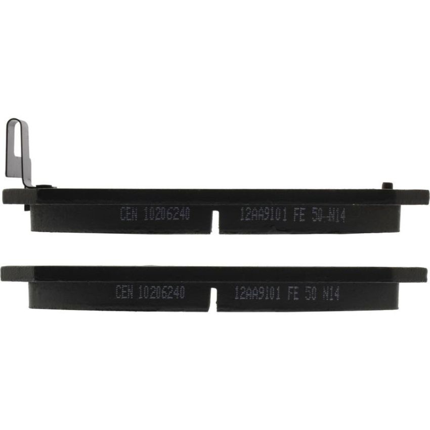 CENTRIC PARTS 102.06240 C-Tek Semi-Metallic Brake Pads with Shims