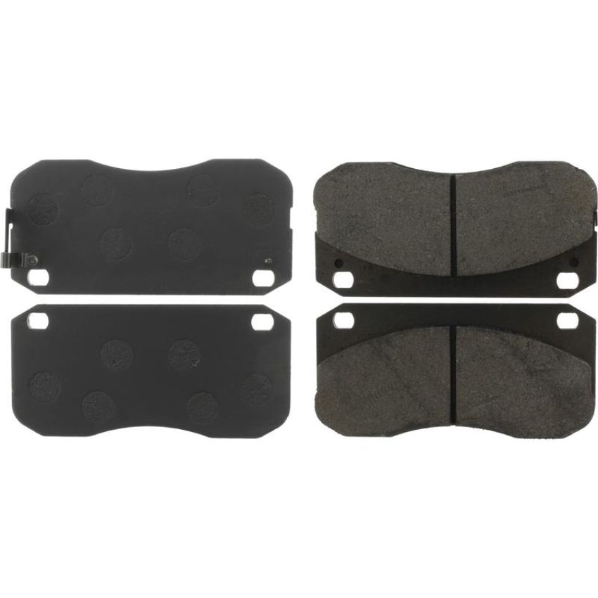 CENTRIC PARTS 102.06240 C-Tek Semi-Metallic Brake Pads with Shims