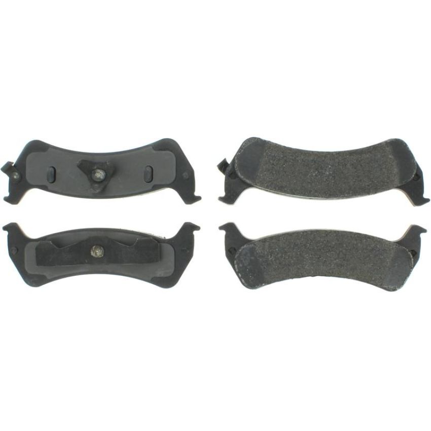 CENTRIC PARTS 102.06250 C-Tek Semi-Metallic Brake Pads with Shims