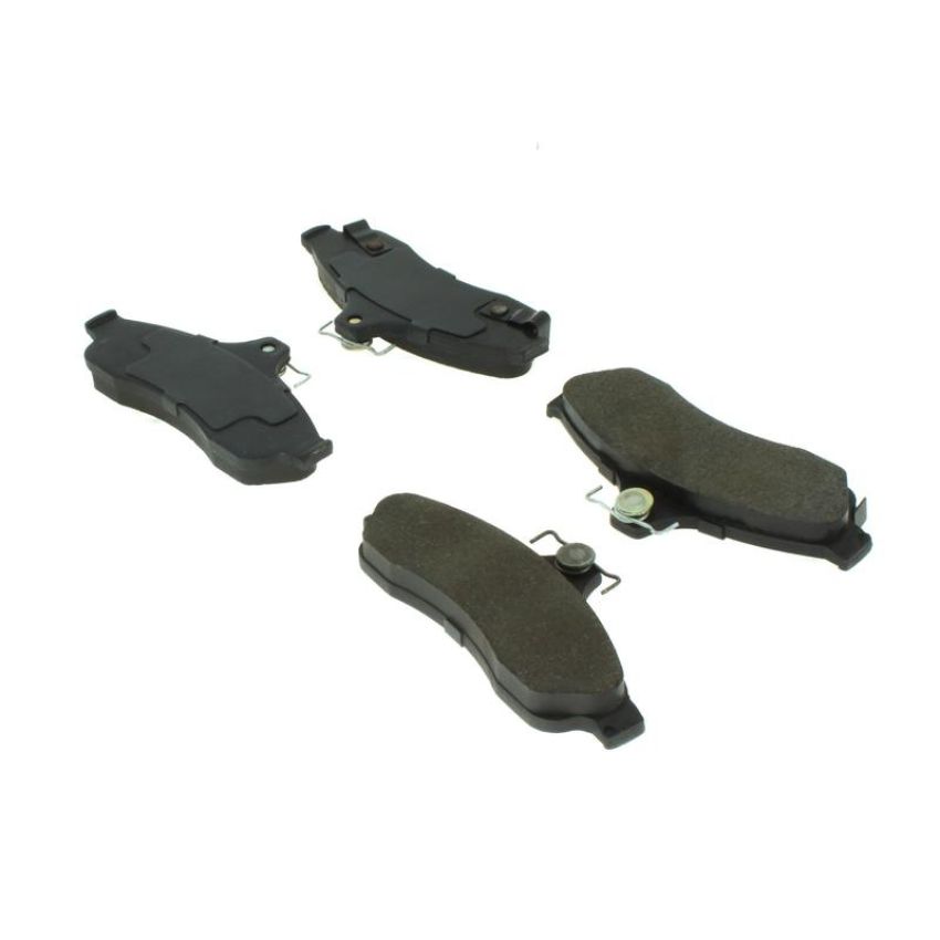 CENTRIC PARTS 102.06280 C-Tek Semi-Metallic Brake Pads with Shims