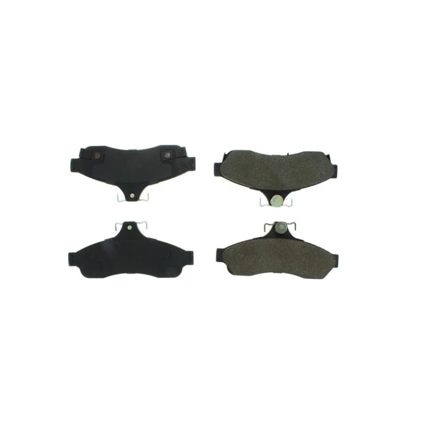 CENTRIC PARTS 102.06280 C-Tek Semi-Metallic Brake Pads with Shims