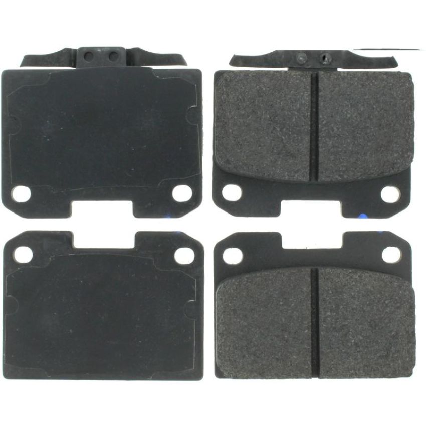 CENTRIC PARTS 102.06310 C-Tek Semi-Metallic Brake Pads with Shims