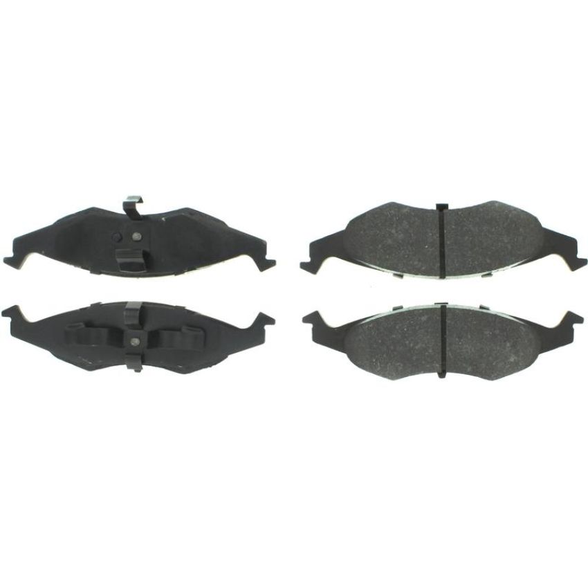 CENTRIC PARTS 102.06330 C-Tek Semi-Metallic Brake Pads with Shims