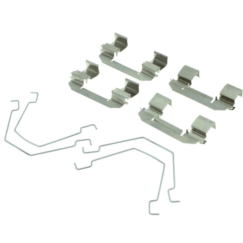 CENTRIC PARTS 102.06370 C-Tek Semi-Metallic Brake Pads with Shims