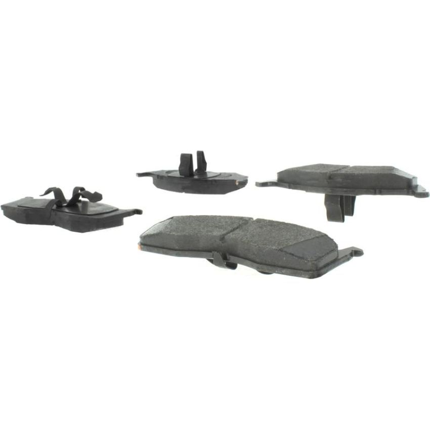CENTRIC PARTS 102.06420 C-Tek Semi-Metallic Brake Pads with Shims