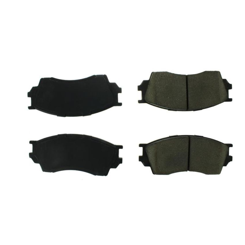 CENTRIC PARTS 102.06430 C-Tek Semi-Metallic Brake Pads with Shims
