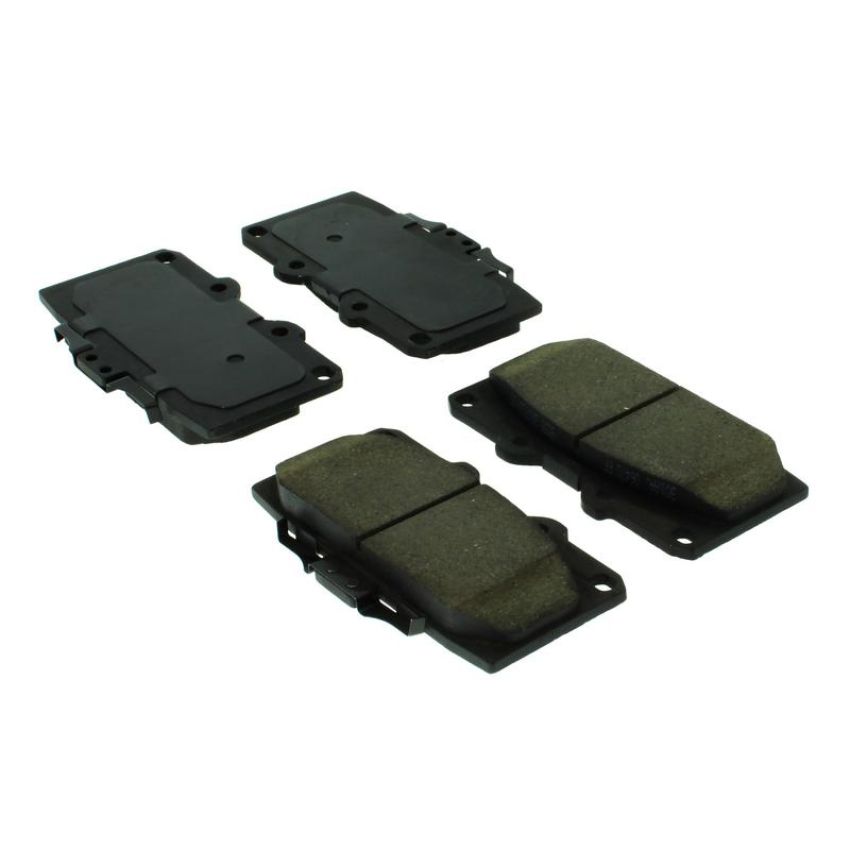 CENTRIC PARTS 102.06470 C-Tek Semi-Metallic Brake Pads with Shims